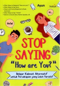 Stop Saying 