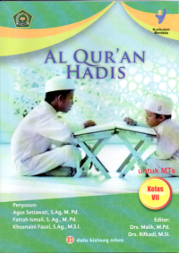 Al Qur'an Hadis kelas VII (Kurikulum Merdeka)