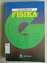 Glosarium Fisika