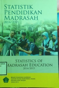 Statistik Pendidikan Madrasah 2014/2015