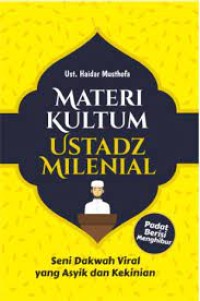 Image of Materi Kultun Ustadz Milenial