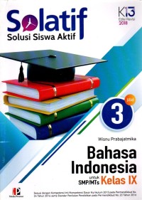 Solatif Bahasa Indonesia untuk SMP/MTs Kelas IX