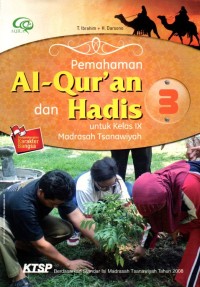 Pemahaman Al-Qur'an dan Hadis 3 untuk Kelas IX Madrasah Tsanawiyah