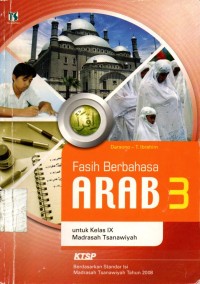 Fasih Berbahasa Arab 3 untuk Kelas IX Madrasah Tsanawiyah