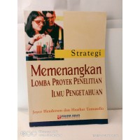 Image of Strategi Memenangkan Lomba Proyek Penelitian Ilmu Pengetahuan