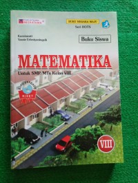 Image of Matematika untuk SMP/MTs Kelas VIII