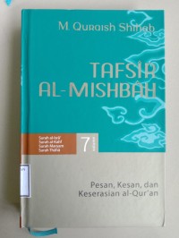 Image of Tafsir Al Mishbah : Pesan, Kesan dan Keserasian Al-Qur'an (7)