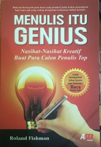 Image of Menulis Itu Genius