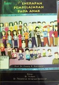 Penerapan Pembelajaran pada Anak