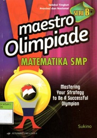 Image of Maestro Olimpiade Matematika SMP Seri B