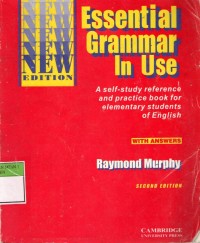 Image of Essential Grammar In Use