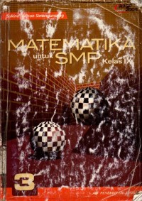 Image of Matematika untuk SMP Jilid 3 Kelas IX