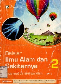 Image of Belajar Ilmu Alam dan Sekitarnya 2 untuk Kelas VIII SMP dan MTs