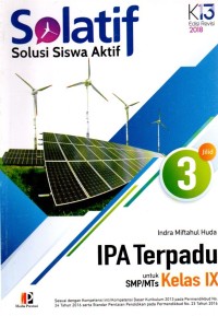 Image of Solatif IPA Terpadu Jilid 3 untuk SMP/MTs Kelas IX