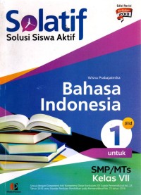 Image of Solatif Bahasa Indonesia untuk SMP/MTs Kelas VII