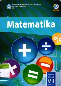 Image of Matematika SMP/MTs Kelas VII Semester 1