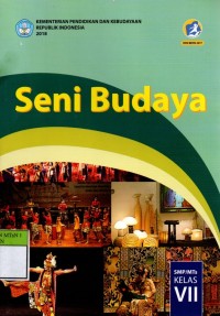 Image of Seni Budaya untuk SMP/MTs Kelas VII (2018)