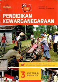 Image of Pendidikan Kewarganegaraan 3 untuk Kelas IX SMP dan MTs
