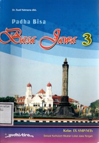 Image of Padha Bisa Basa Jawa 3 Kelas IX SMP/MTs