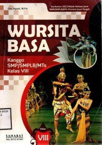 Image of Wursita Basa Kanggo SMP/SMPLB/MTs Kelas VIII