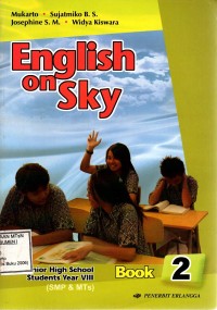 Image of English on Sky Book 2 Junior High School Students Year VIII