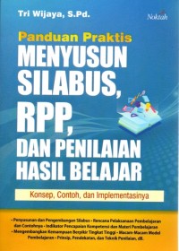 Image of Panduan Praktis Menyusun Silabus, RPP, dan Penilaian Hasil Belajar