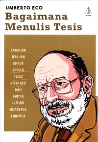 Image of Bagaimana Menulis Tesis