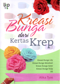 Image of Kreasi Bunga dari Kertas Krep